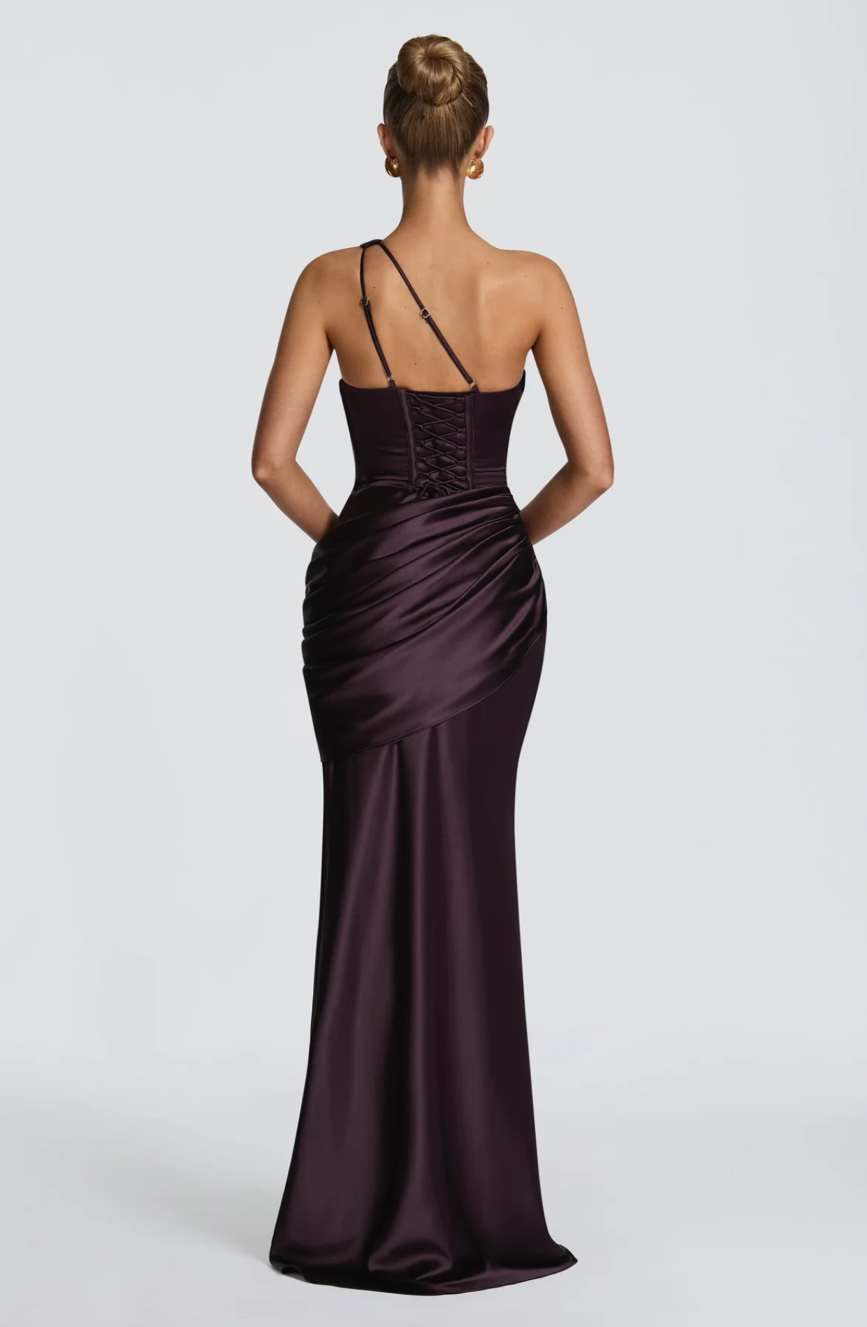 Robe longue Emina - Olive clair