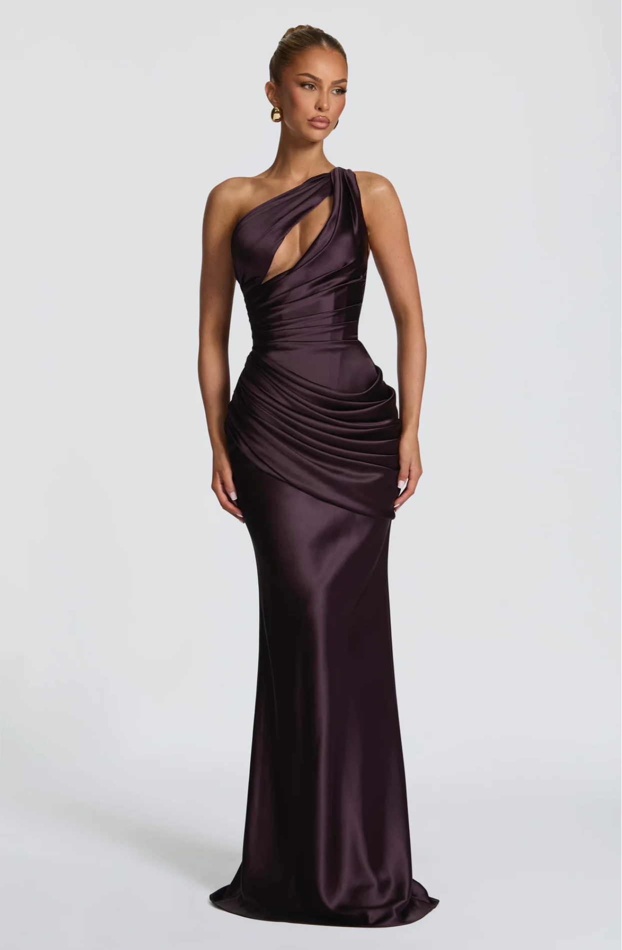 Robe longue Emina - Olive clair