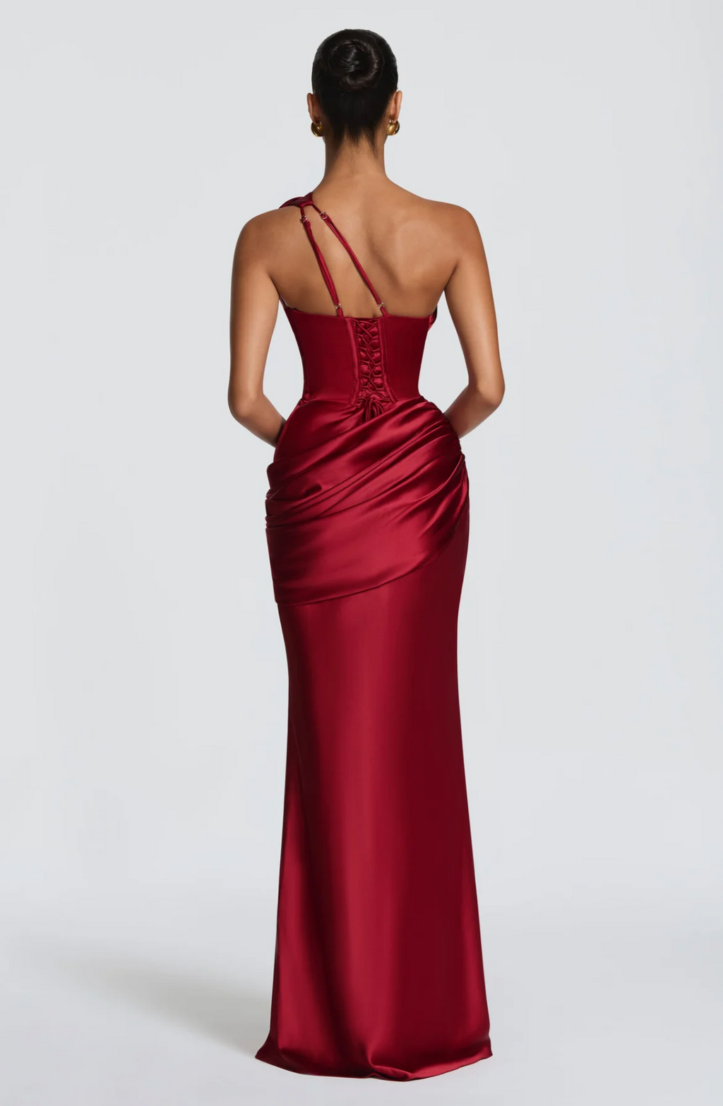 Robe longue Emina - Olive clair