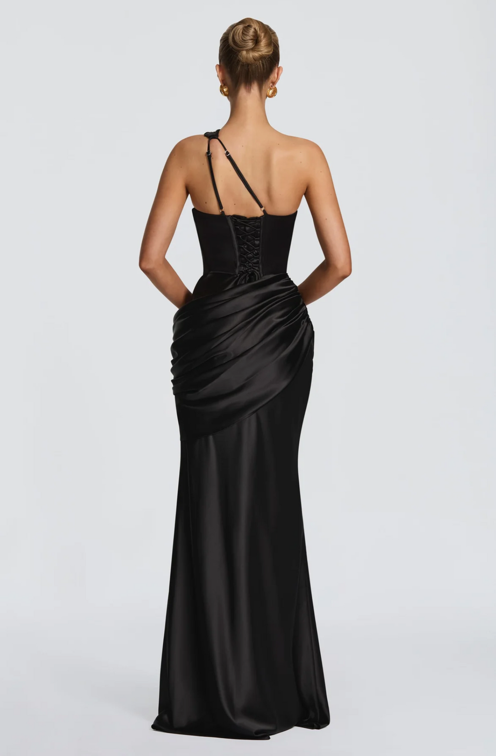 Robe longue Emina - Olive clair