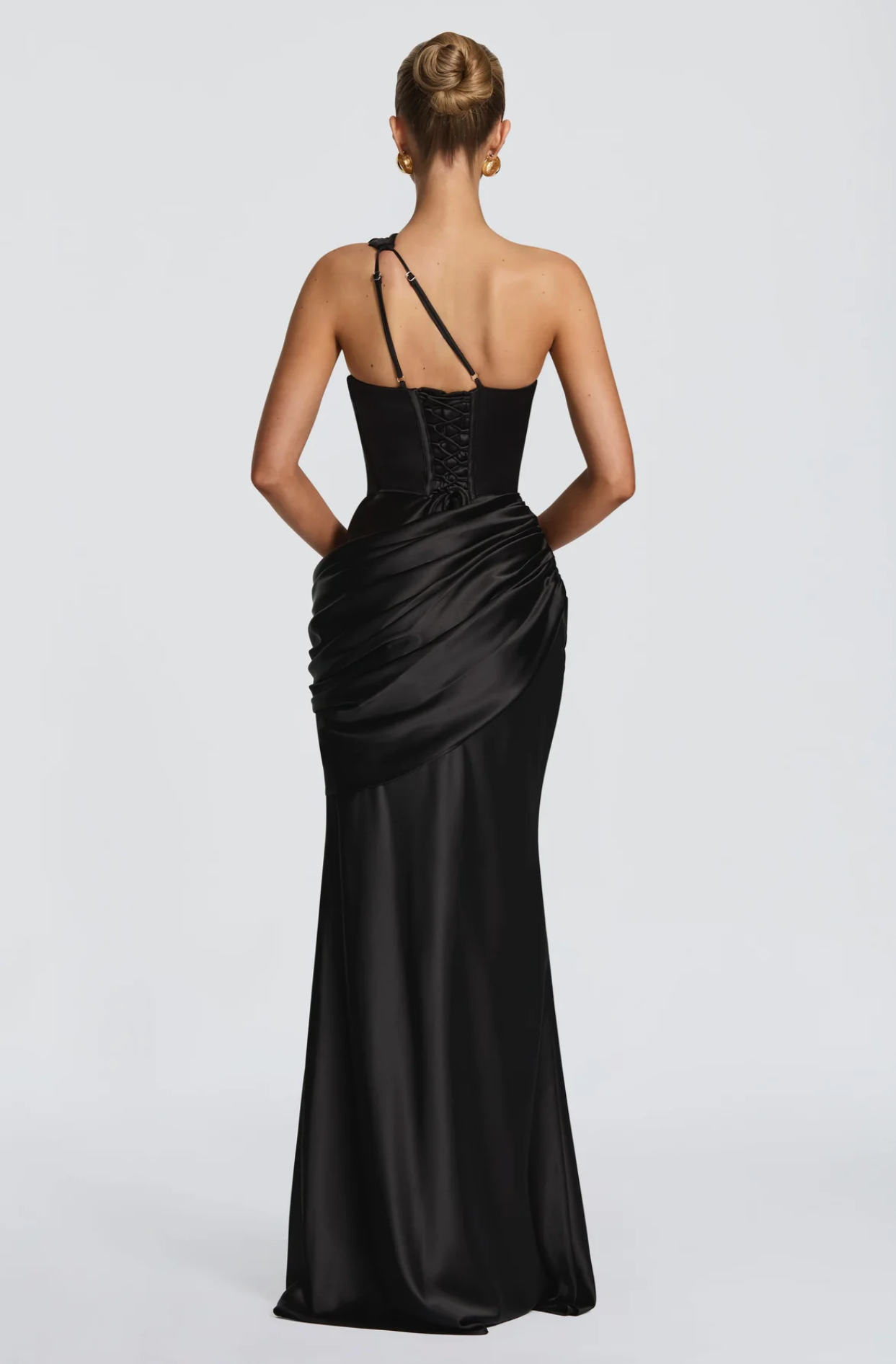 Robe longue Emina - Olive clair