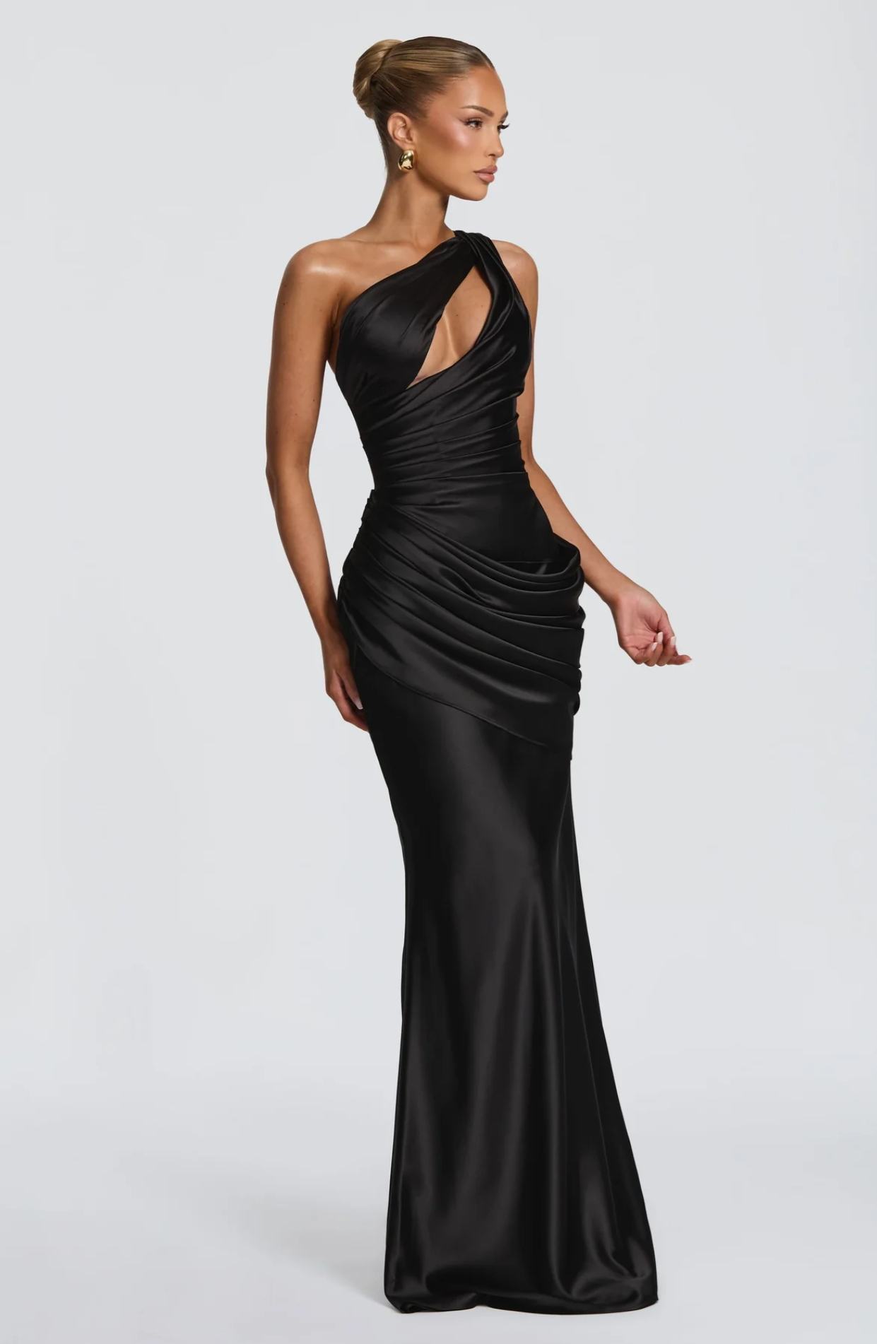 Robe longue Emina - Olive clair