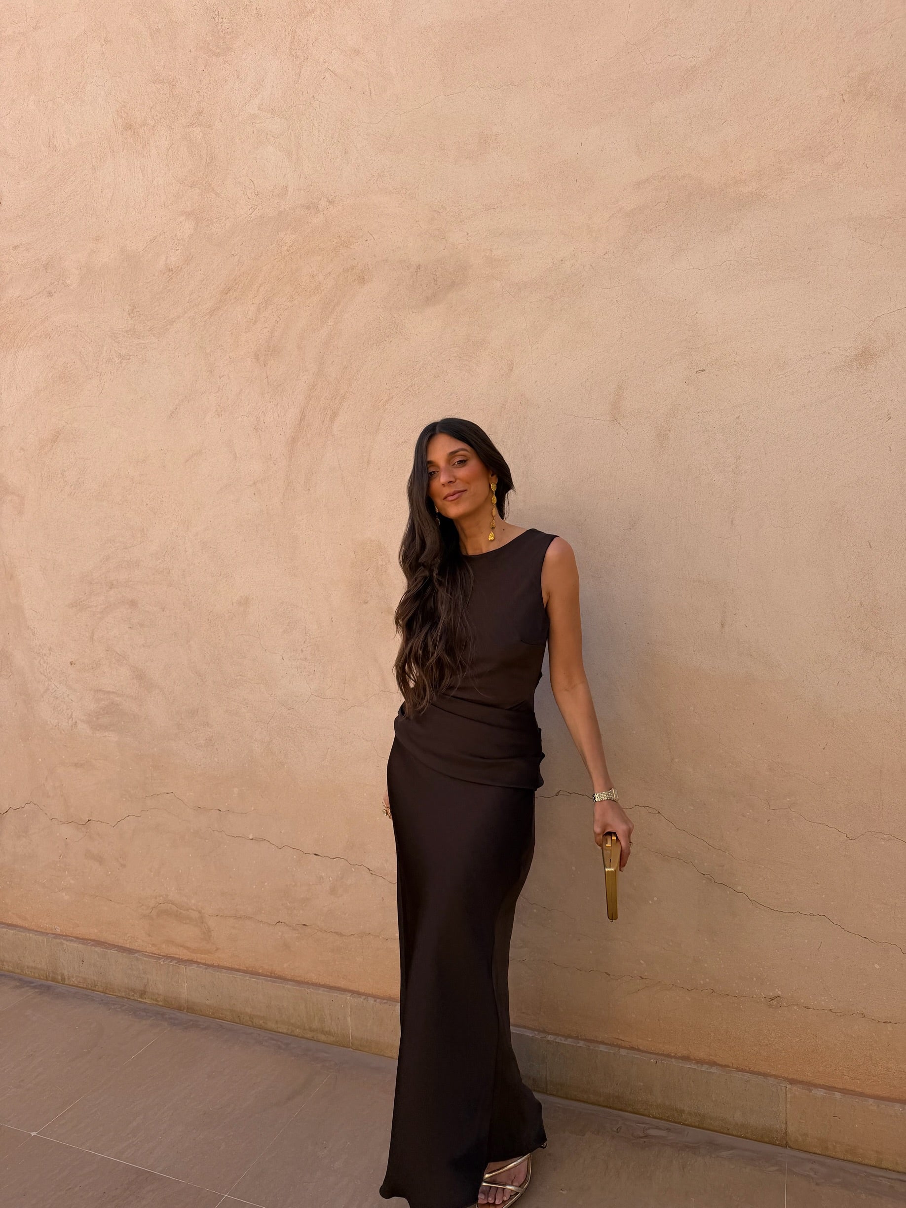 Vestido Medina en Marrón