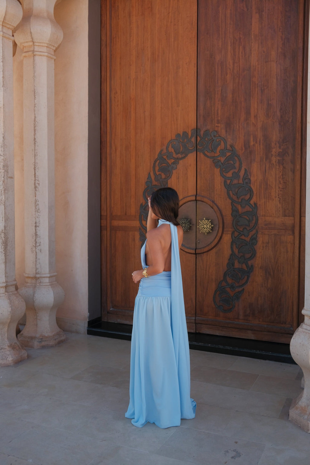 Vestido Paloma en azul