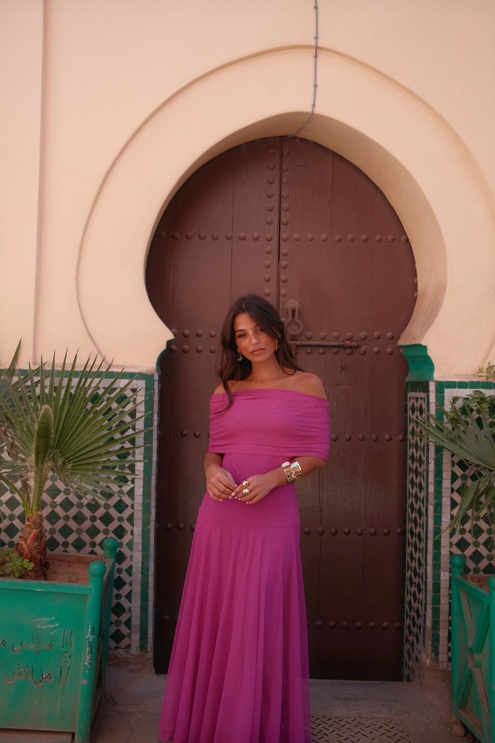 Vestido Toledo en fucsia - Envío del 11/05 al 18/05