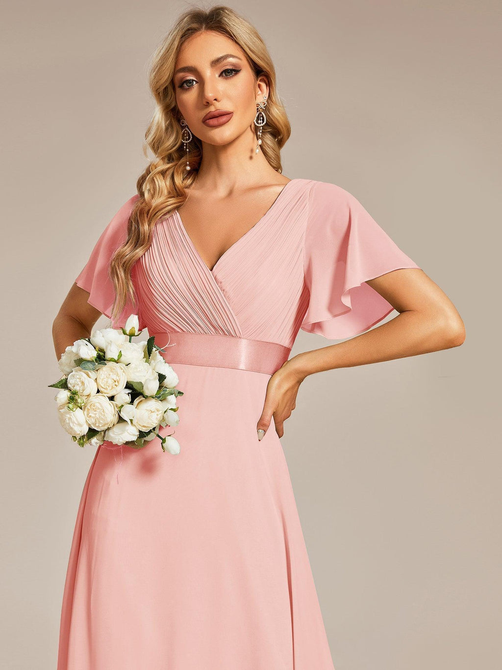 VESTIDO MONICA ELEGANTE Y FLUIDO