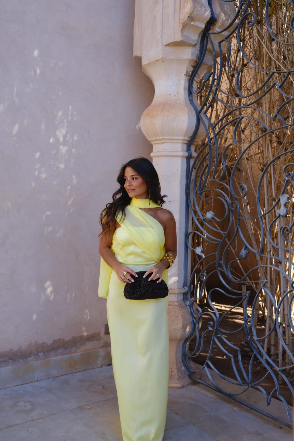 Vestido Triana en amarillo