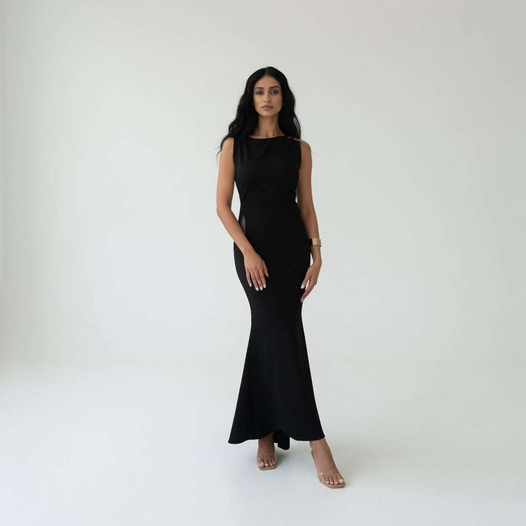 ROBE MIDI CHOCOLAT