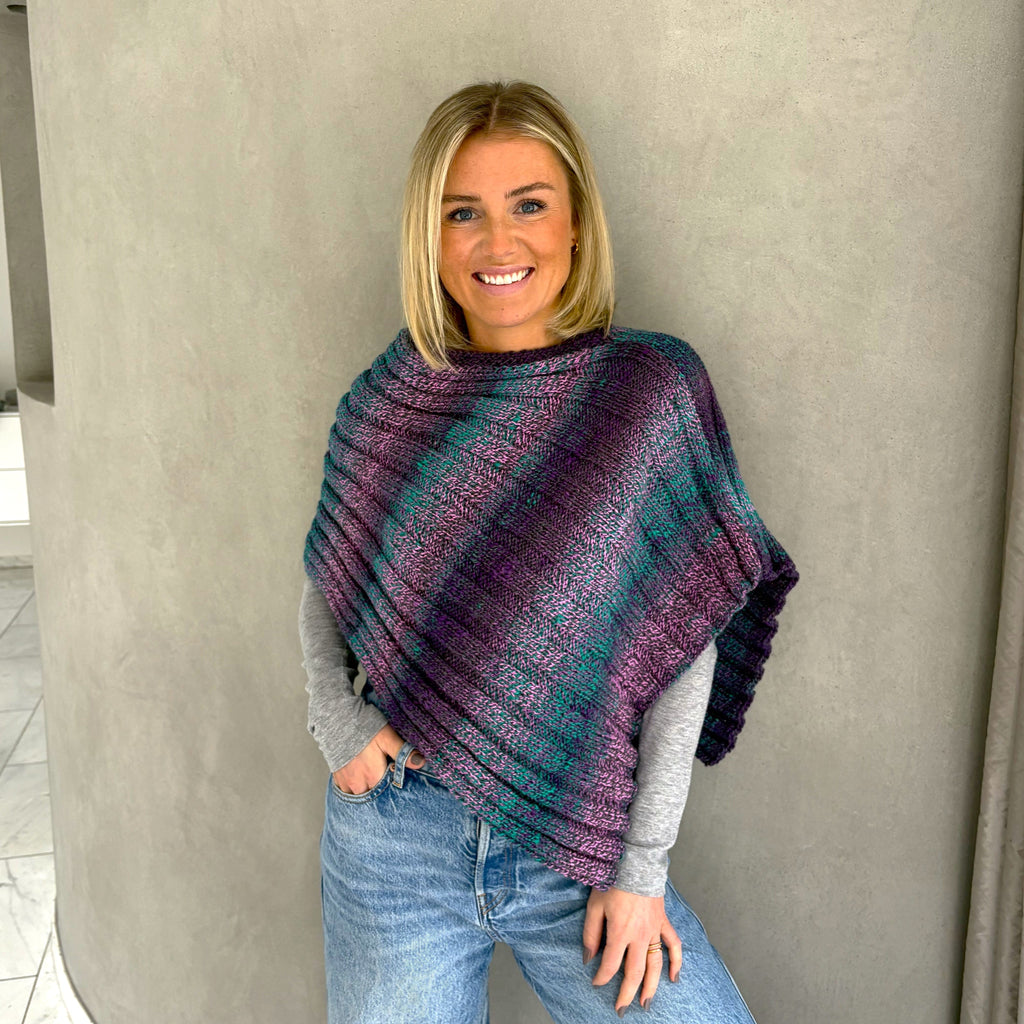Kit de punto GLOW Poncho