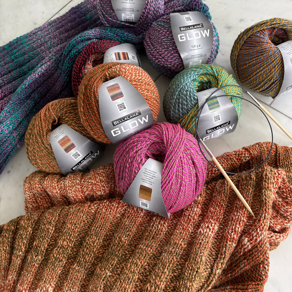 Kit de punto GLOW Poncho