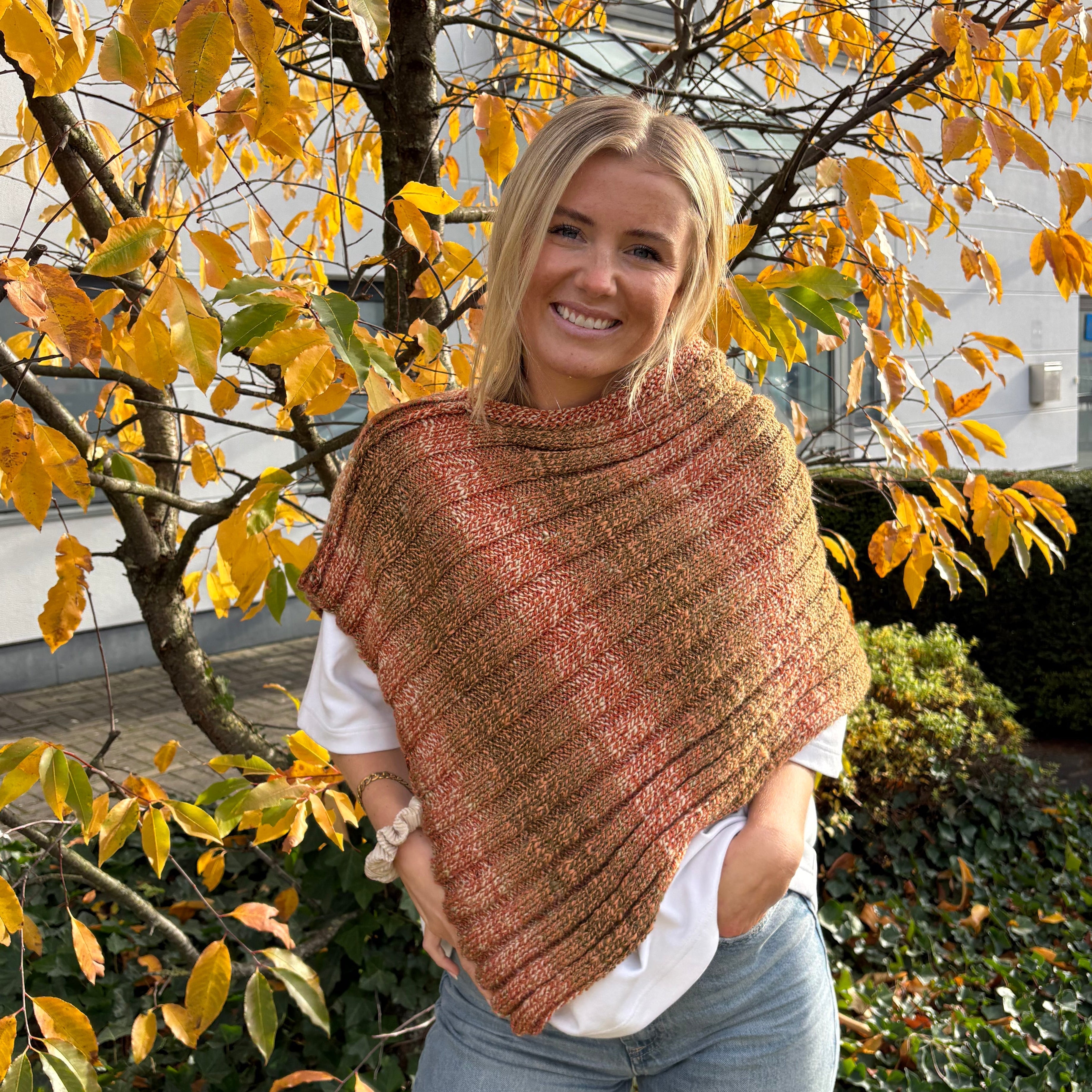 Kit de punto GLOW Poncho