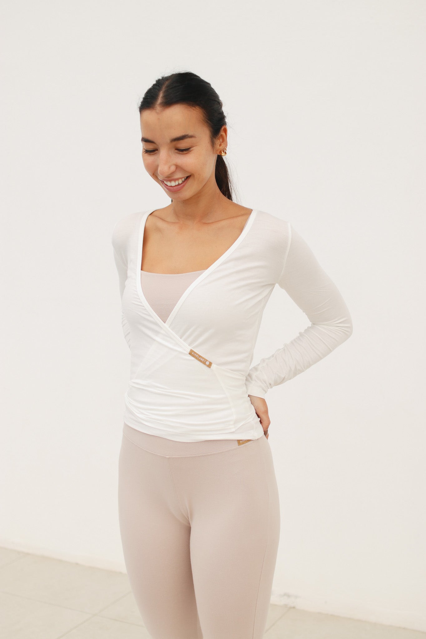 Ballet top - Blanco
