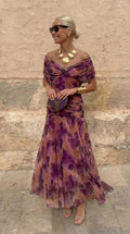 Hendrika | Robe de soirée corail