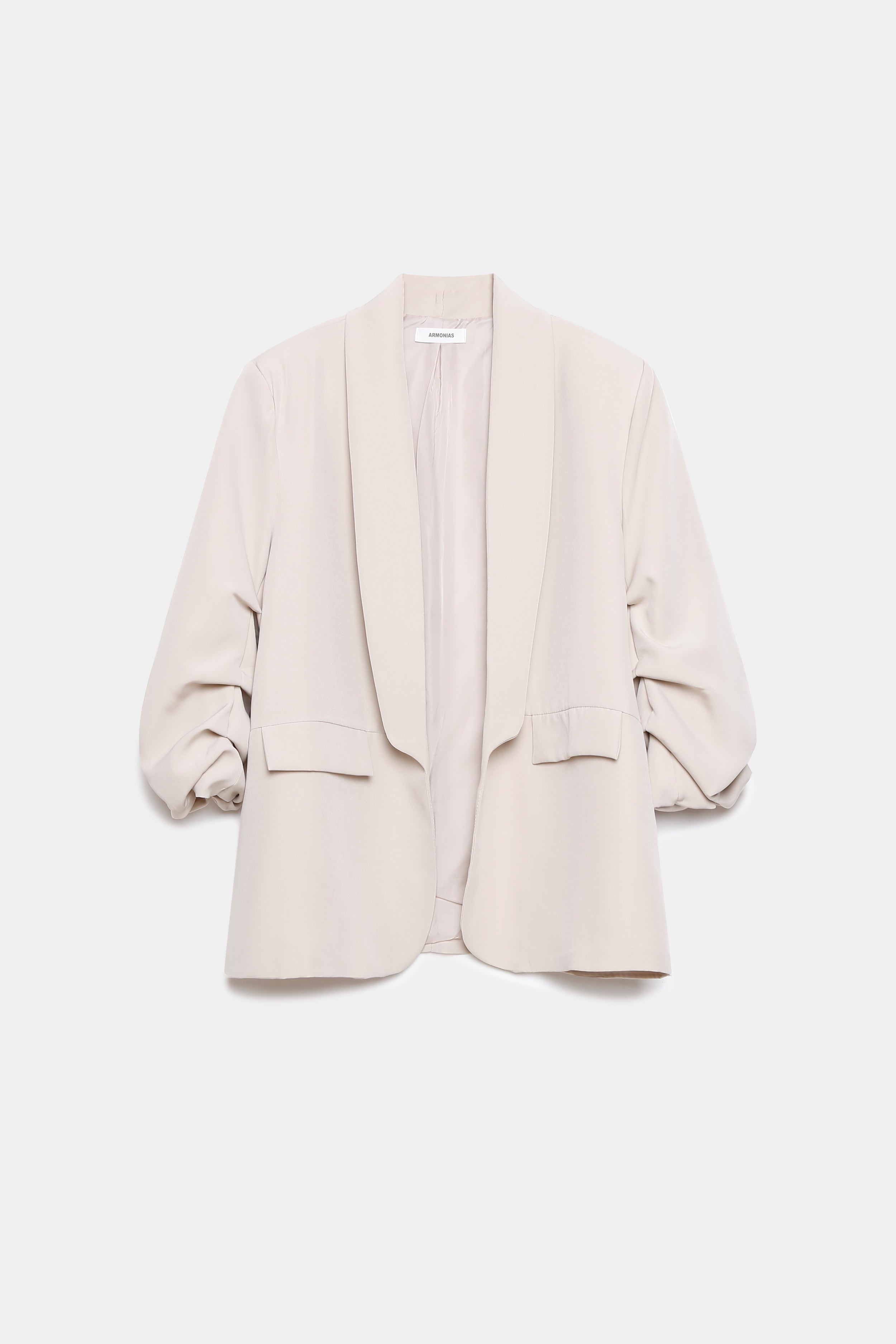 CHAQUETA ARMONIAS CURVE FRUNCE