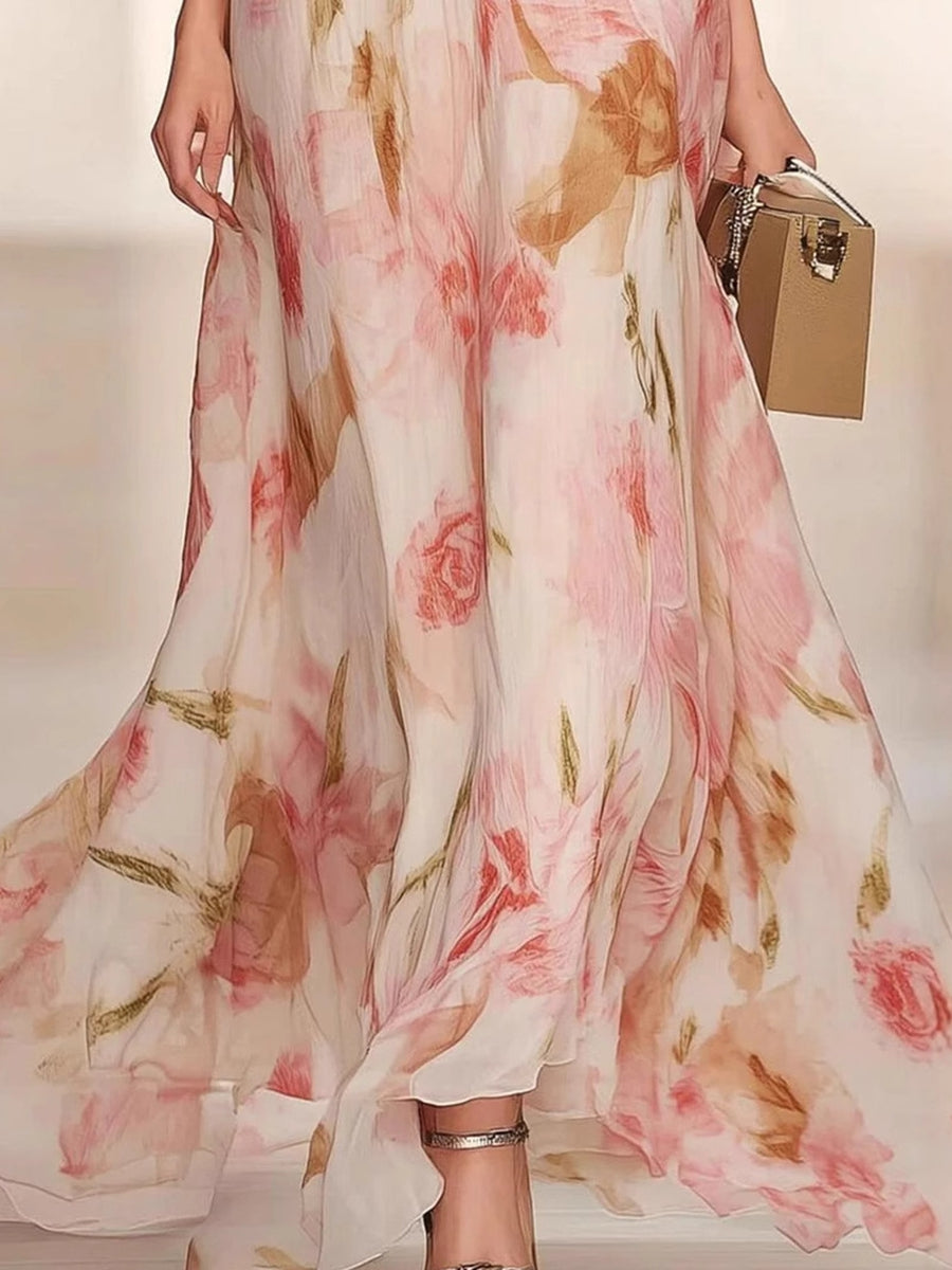 VESTIDO CON ESTAMPADO FRORAL