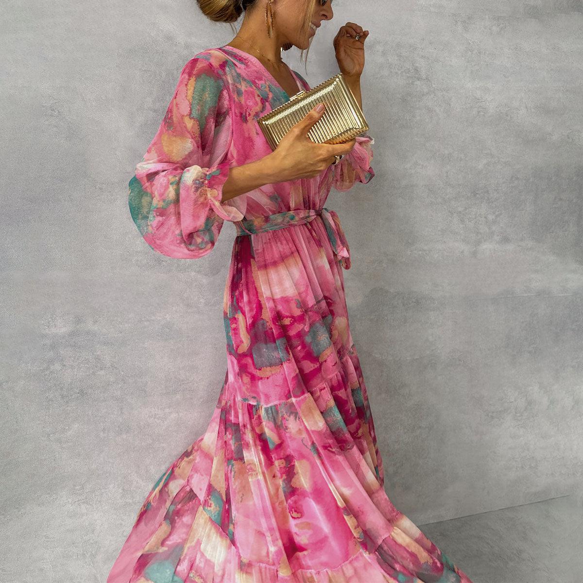 Hazel™ | Vestido cruzado floral