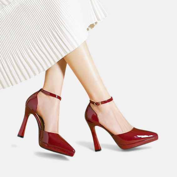 Evette™ | Tacones de piel