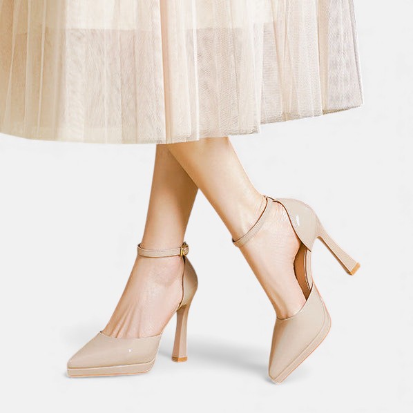 Evette™ | Tacones de piel