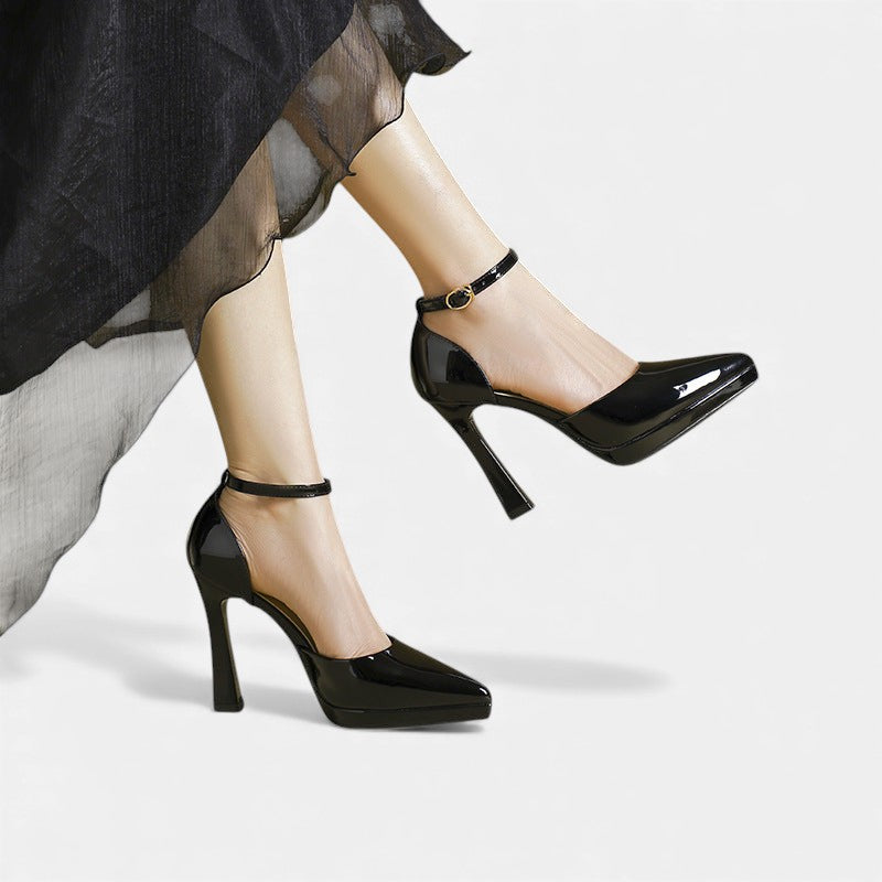 Evette™ | Tacones de piel