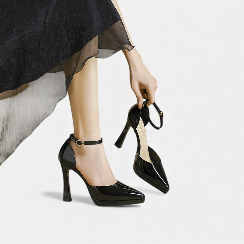 Evette™ | Tacones de piel