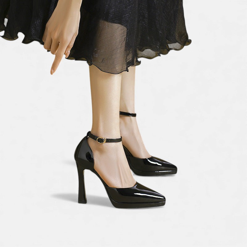 Evette™ | Tacones de piel