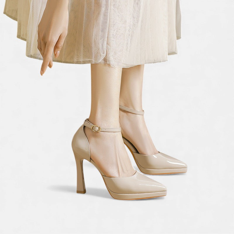 Evette™ | Tacones de piel