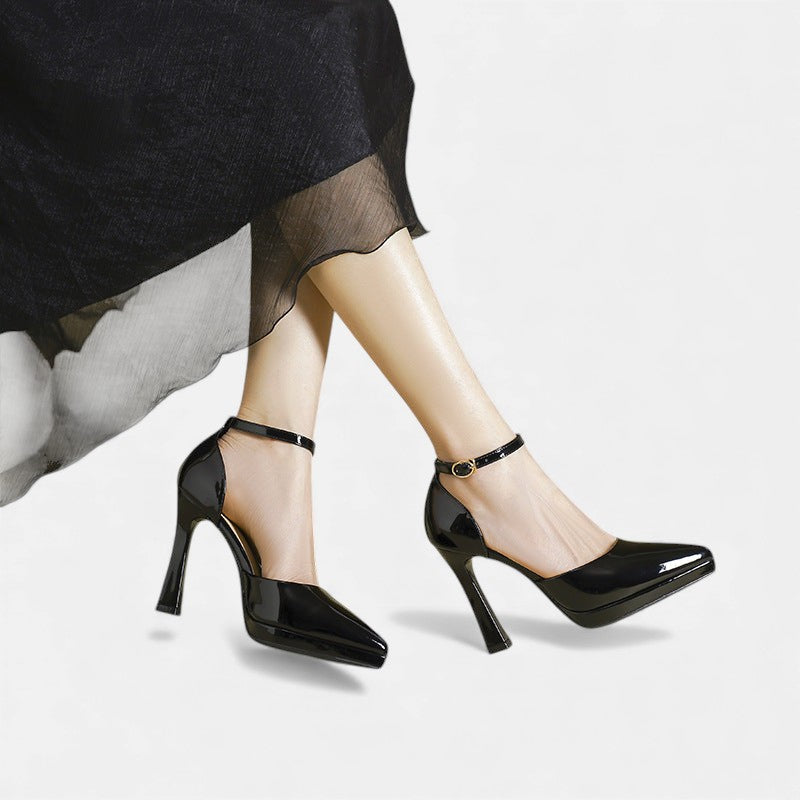Evette™ | Tacones de piel