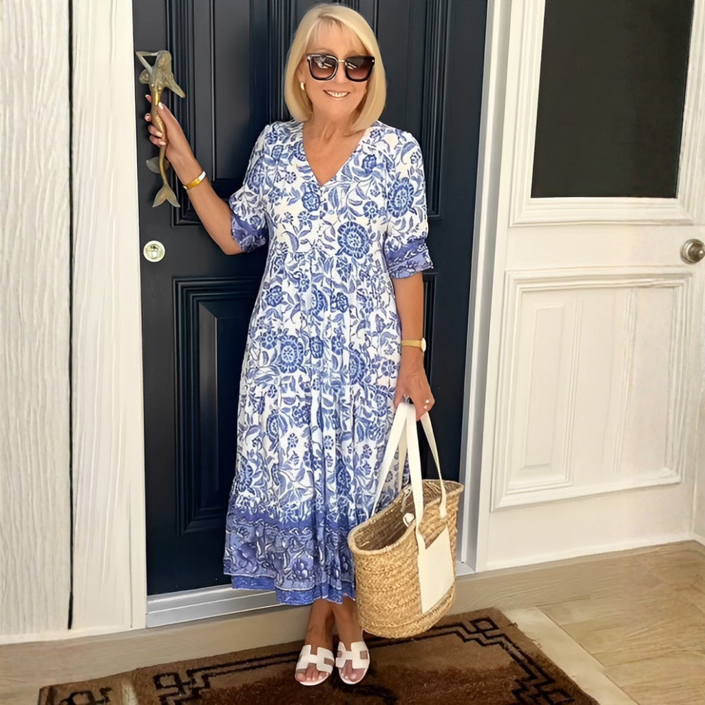 Madison – Vestido ligero y fluido con un efecto favorecedor.