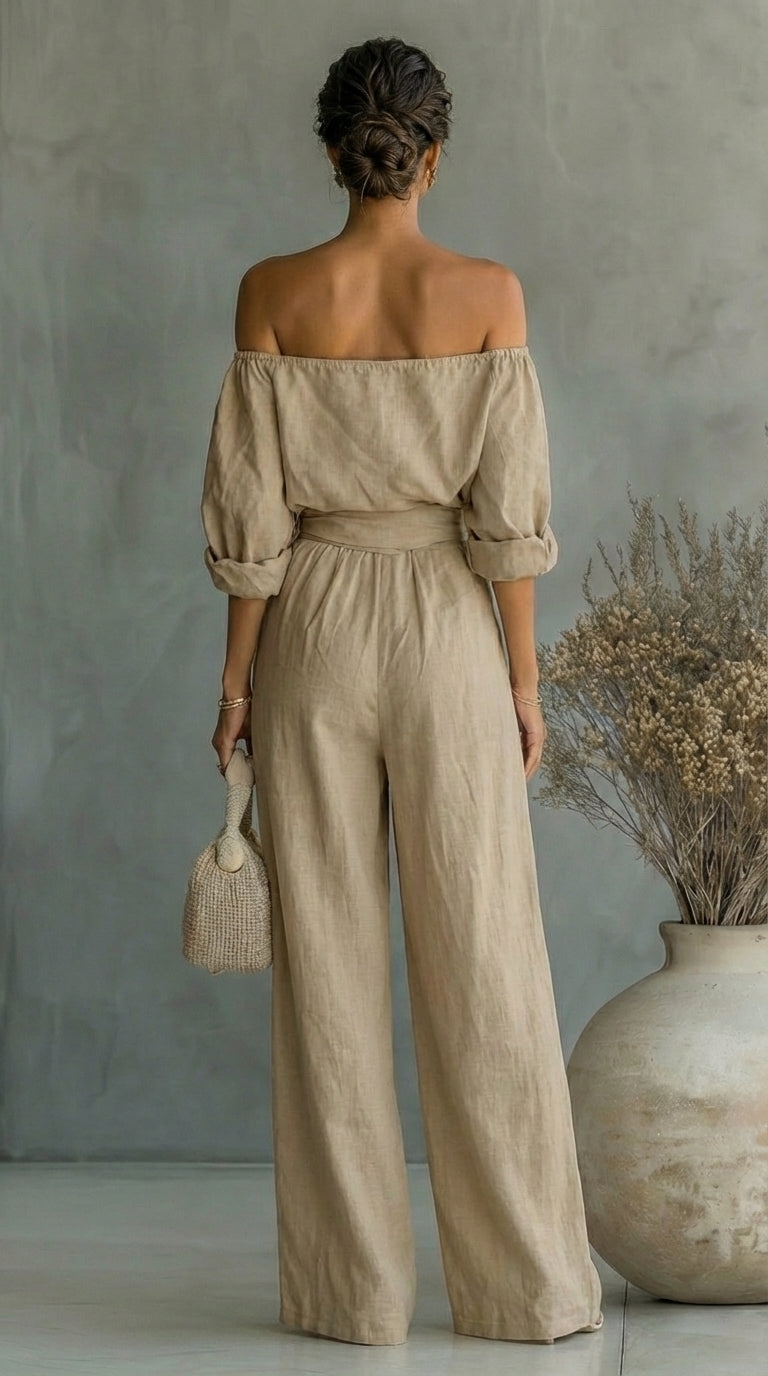 Arabella | Ensemble exclusif effet lin pour un été plein de style