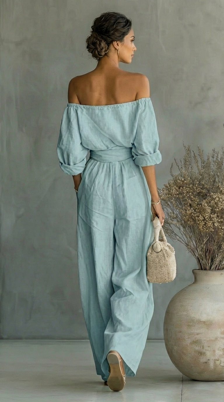 Arabella | Ensemble exclusif effet lin pour un été plein de style