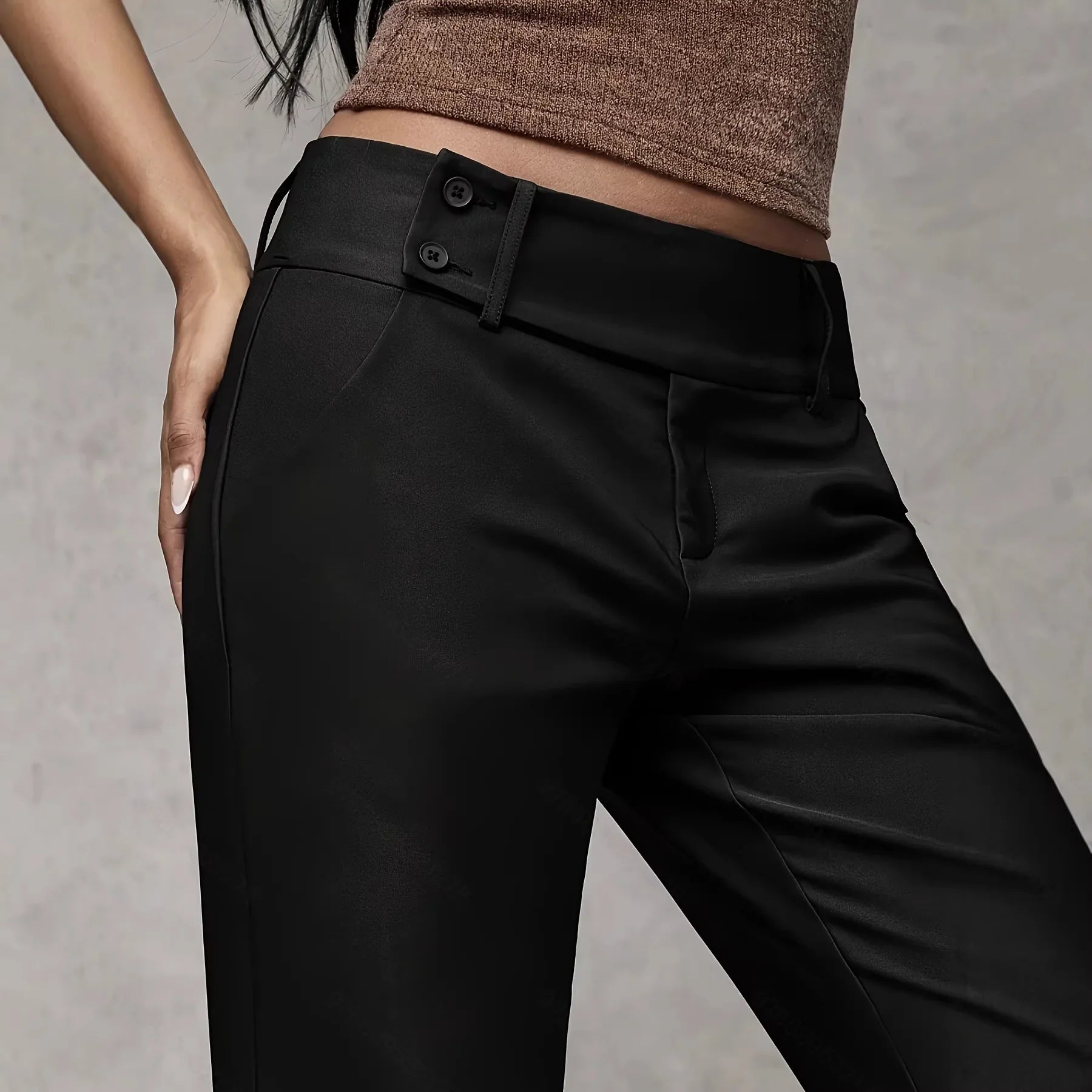 Pantalon Monclair™ à la coupe sur mesure haut de gamme, avec une ligne droite élégante