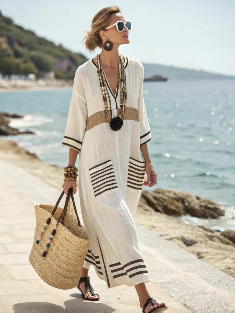Vestido Vera™ Coastal Flow