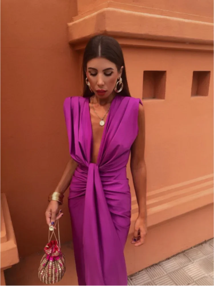 Sophia™ | Élégante robe plissée