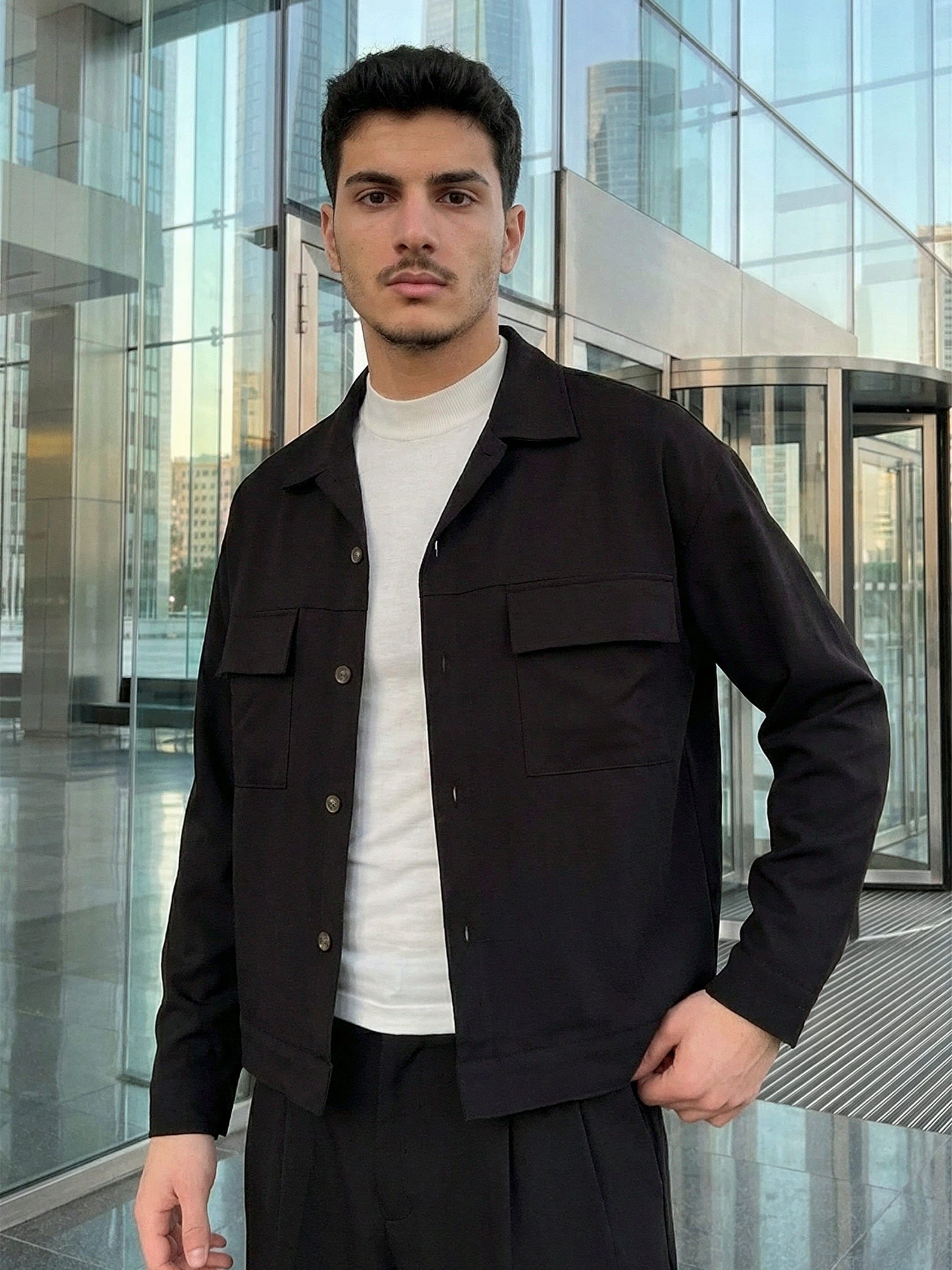 Atlas™ | Camisa Elegante Hombre