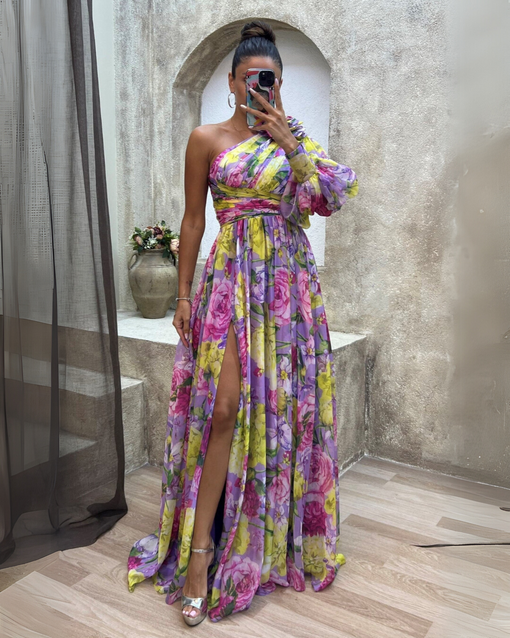 Evelyn™ | Abito Drama Blossom