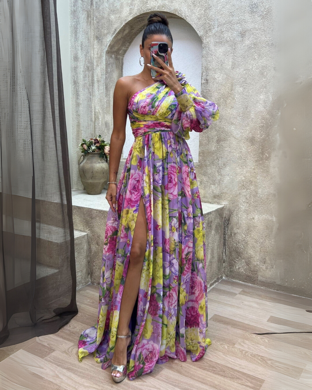 Evelyn™ | Abito Drama Blossom