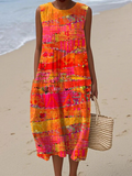 Vestido midi Faye™ Sunset