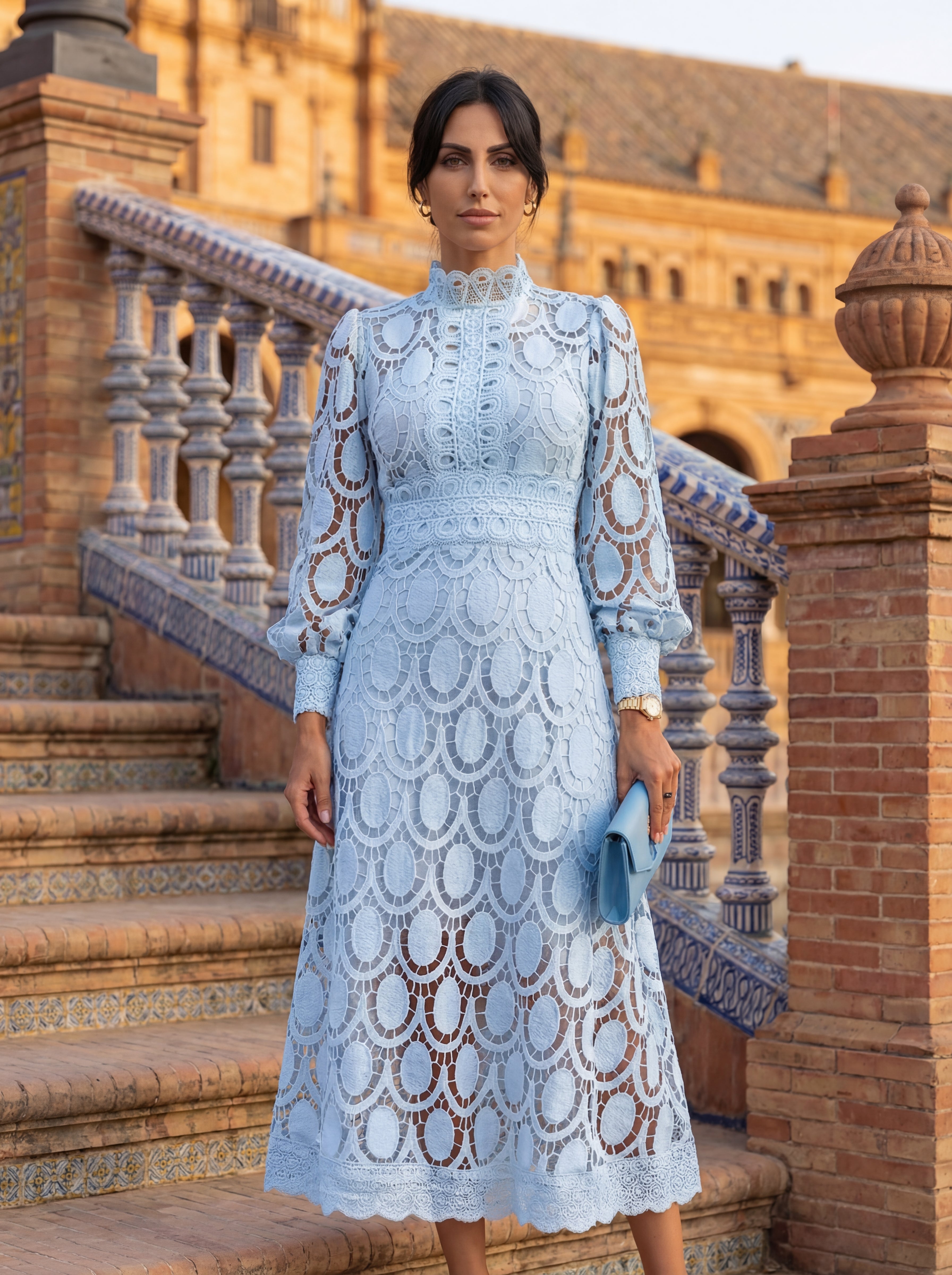 Carmona | Robe printanière en dentelle