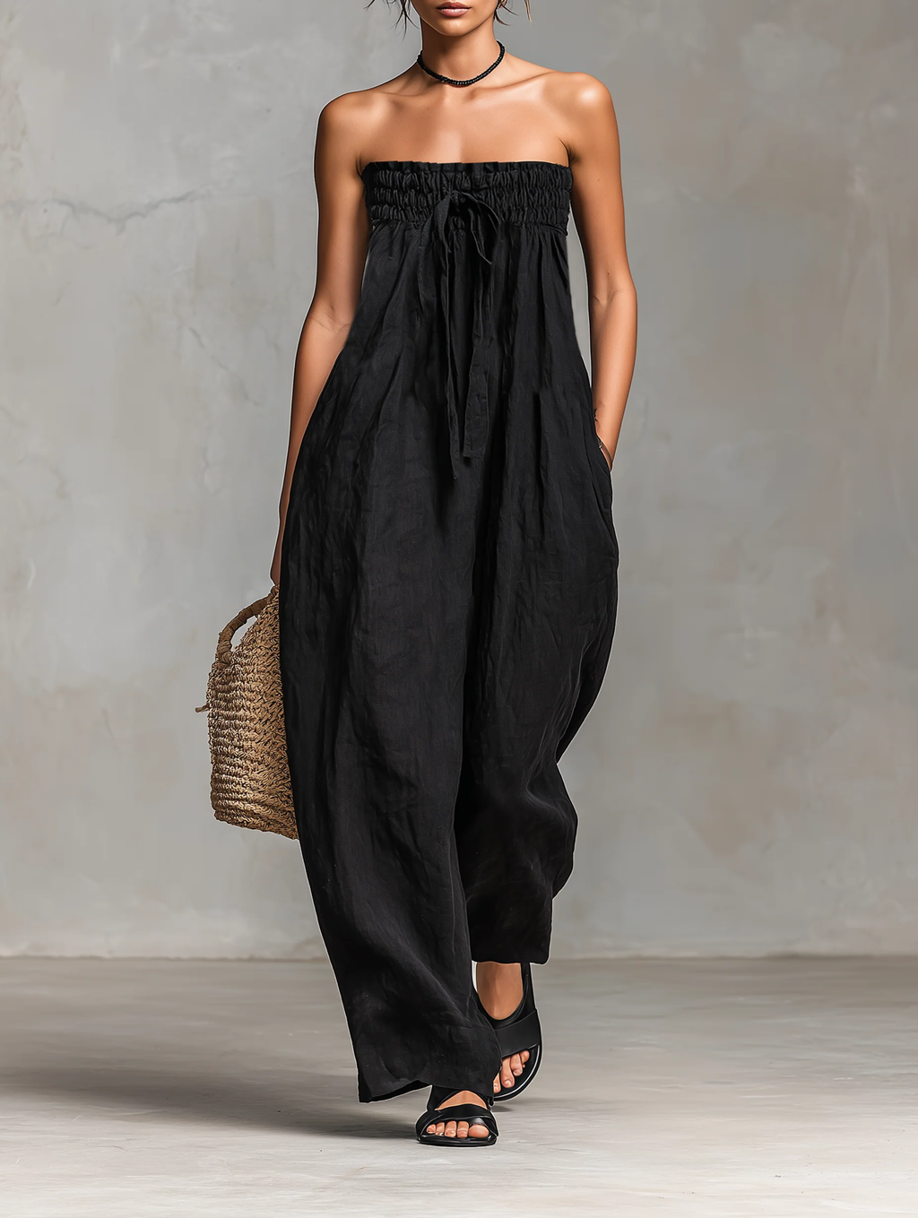 NINA™ | MONO ELEGANTE SIN TIRANTES