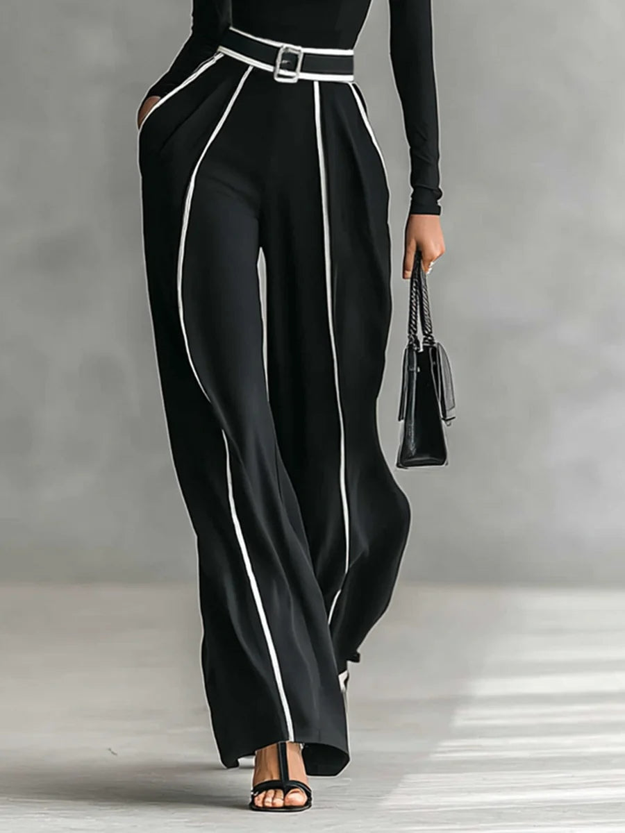 Vera™ || Elegante conjunto con detalles contrastantes