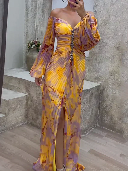 Amelia™ | Robe élégante à col en V