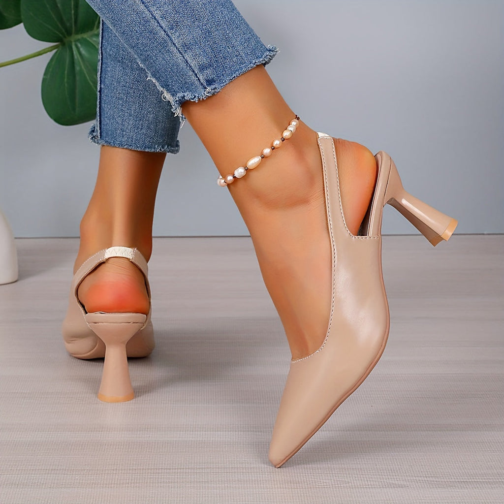 Sophia™ | Elegantes tacones destalonados