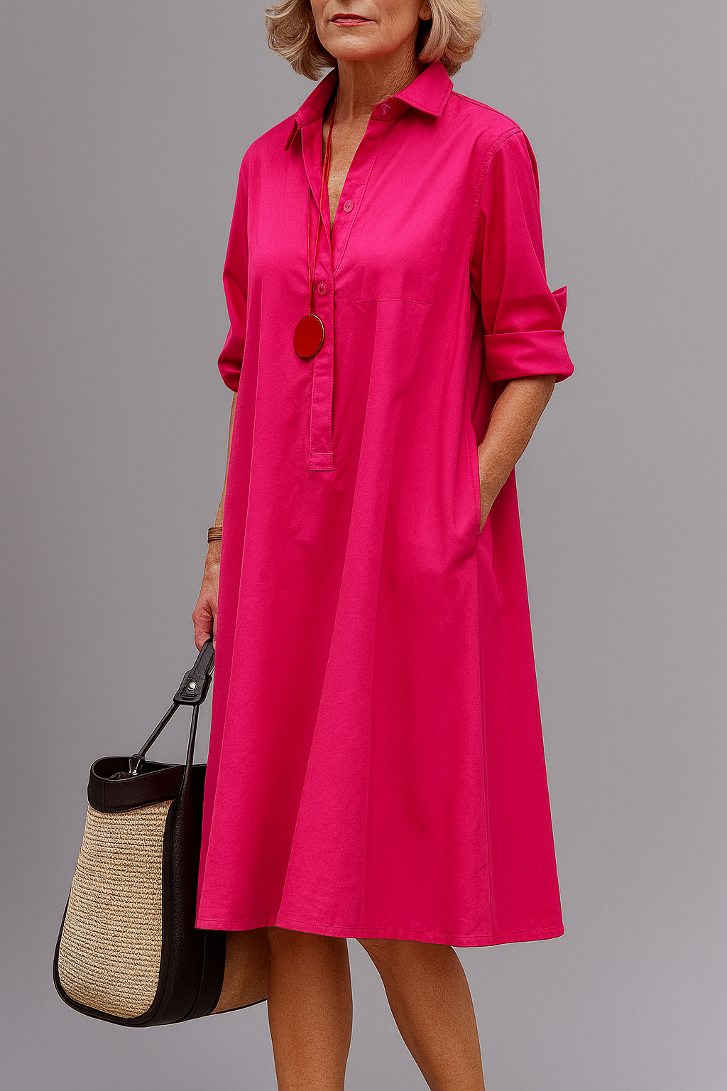 Wilma | Robe midi élégante