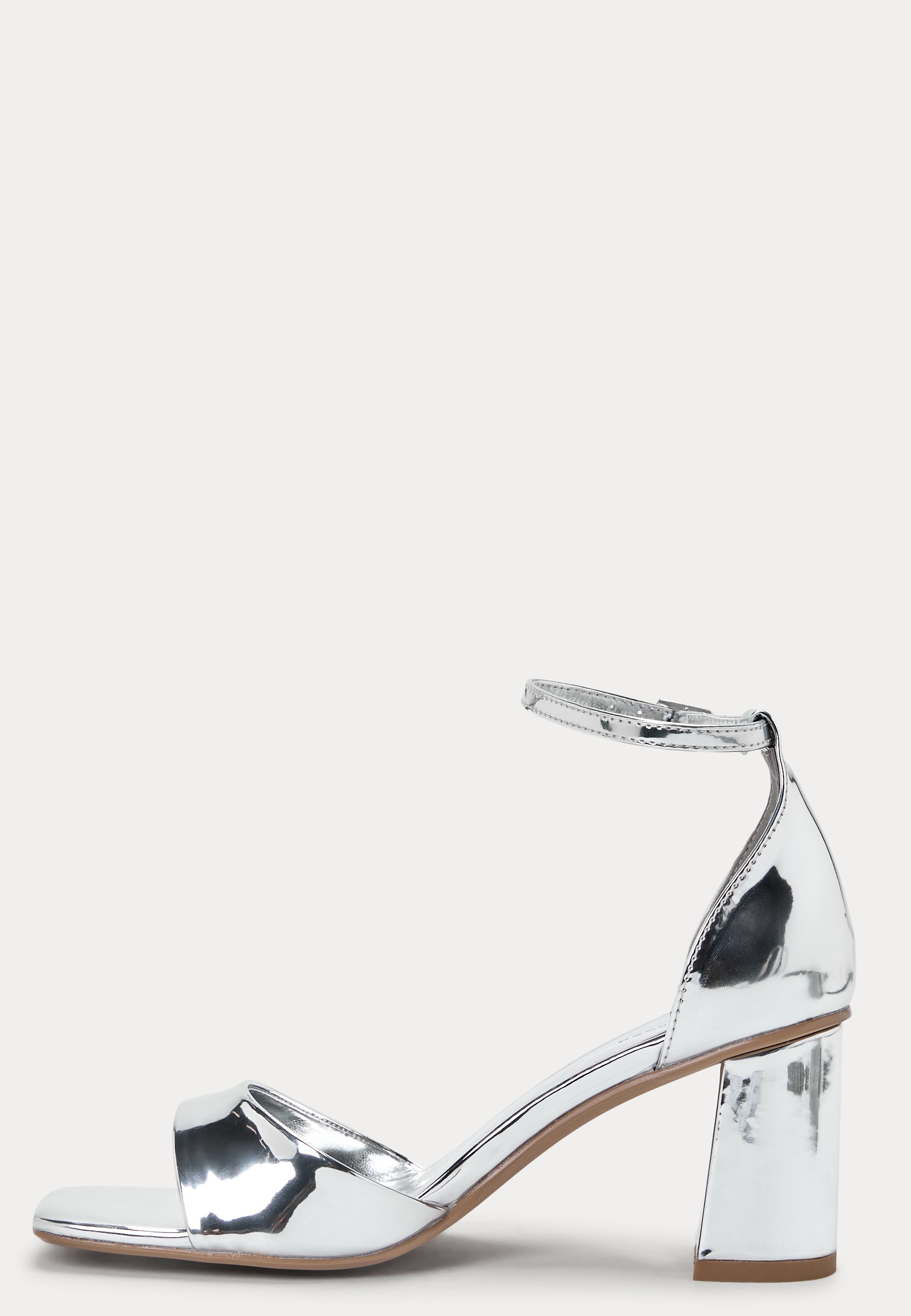 Sandalias Aura Plateadas