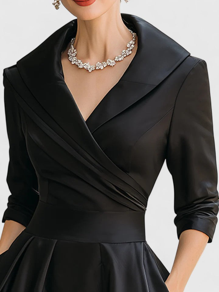 Zyrah™ | Elegante bata midi