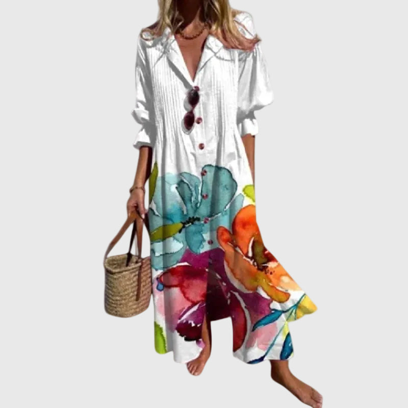 Zaria | Robe longue bohème chic