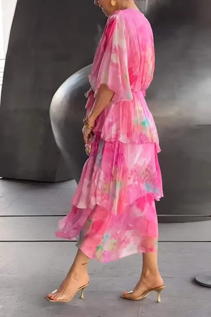 Cassia – Elegante vestido de gasa