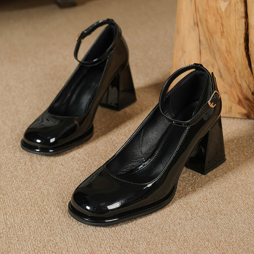 Celeste™ | Escarpins en cuir verni à bride