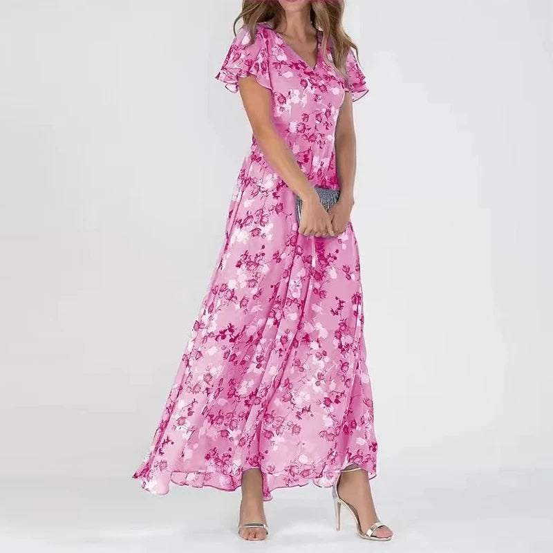 Mila™ | Robe glamour ventre plat