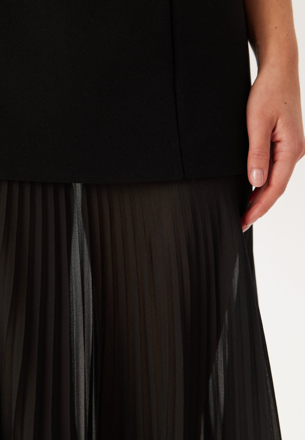 Aveline™ | Vestido Negro Bandeau
